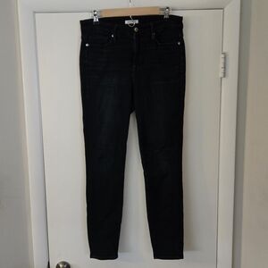 Good American Good Legs Dark Wash Skinny Jeans Size 12
